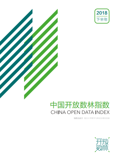 中国地方政府数据开放报告（2018下半年）