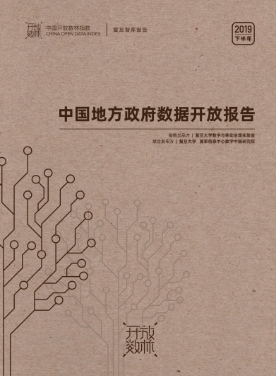 中国地方政府数据开放报告（2019下半年）