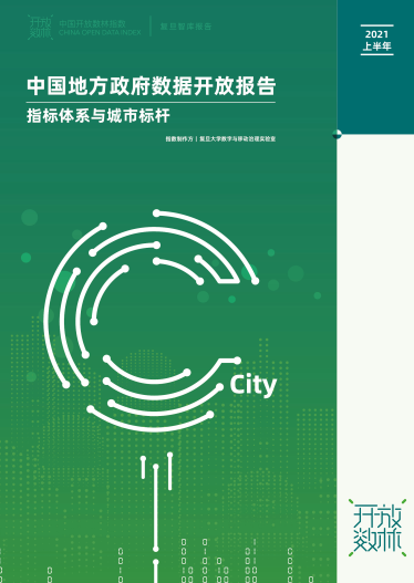 中国地方政府数据开放报告（指标体系与城市标杆）